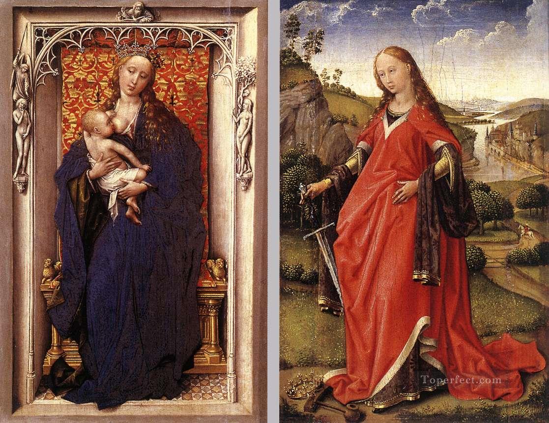 Diptych Netherlandish painter Rogier van der Weyden Oil Paintings